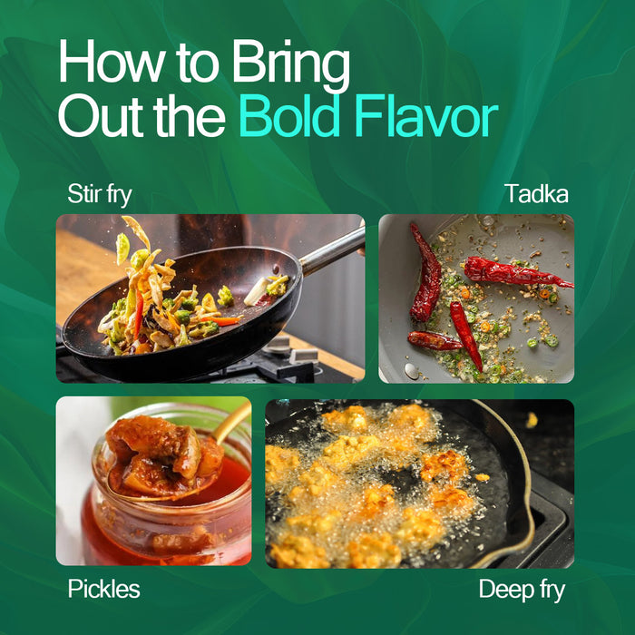 SatRas Wood Pressed Black Mustard Oil (1l)