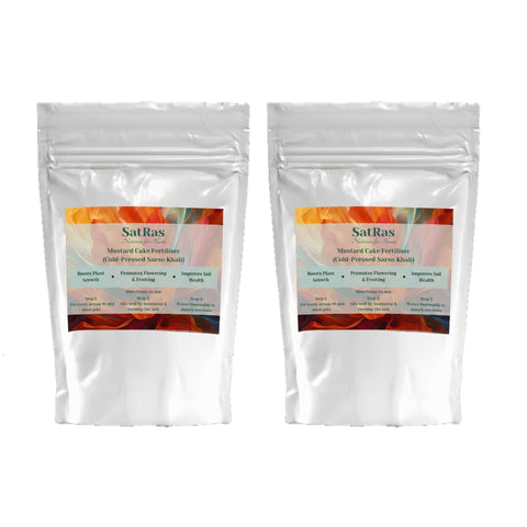 SatRas Mustard Oil Cake Powder