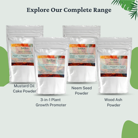SatRas Wood ash Fertiliser (900g)
